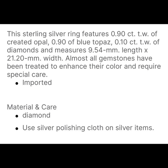 Opal Ring-size 8 - Picture 3 of 3